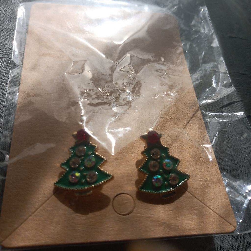Tree earrings